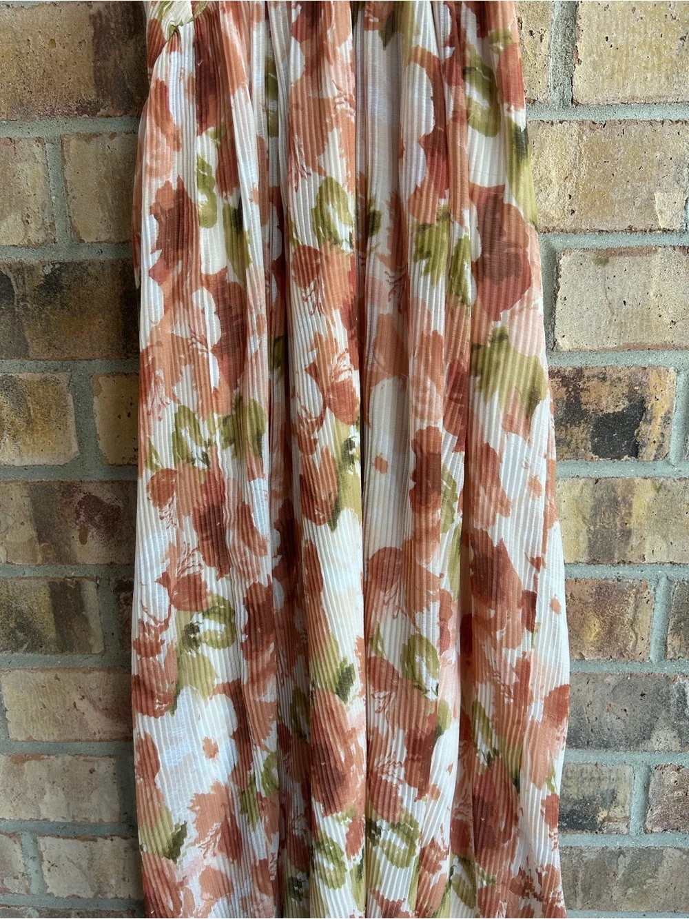 Abercrombie & Fitch Floral Halter Maxi Dress  Women's Size Large